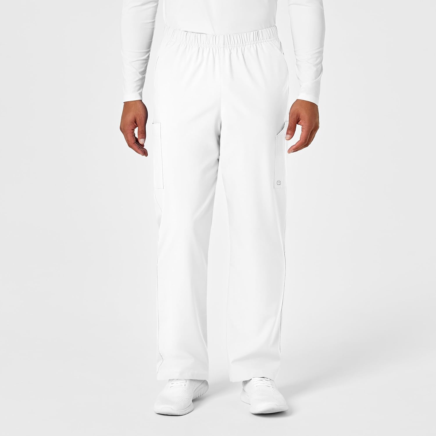 image:imageWink W123 Unisex MultiCargo Scrub PantWhite
