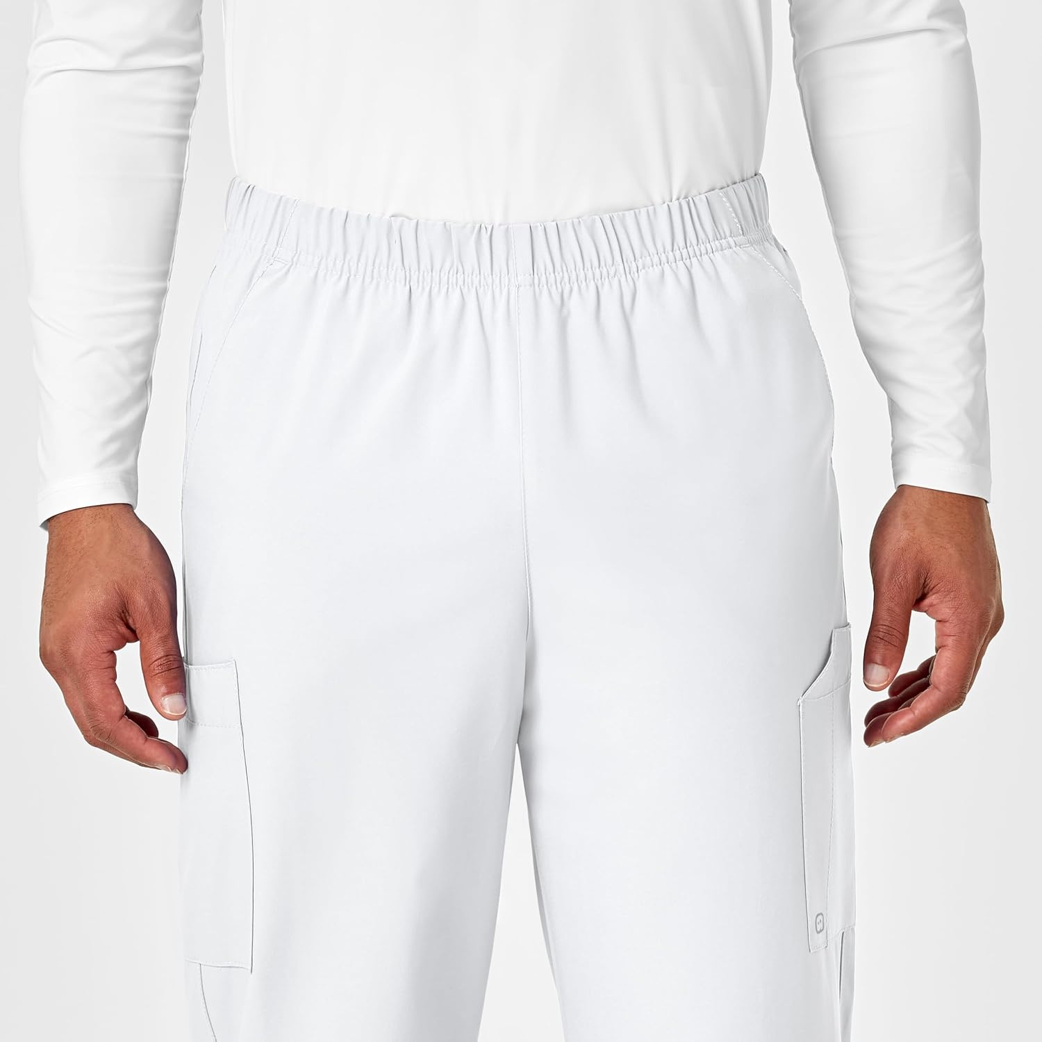 image:imageWink W123 Unisex MultiCargo Scrub PantWhite