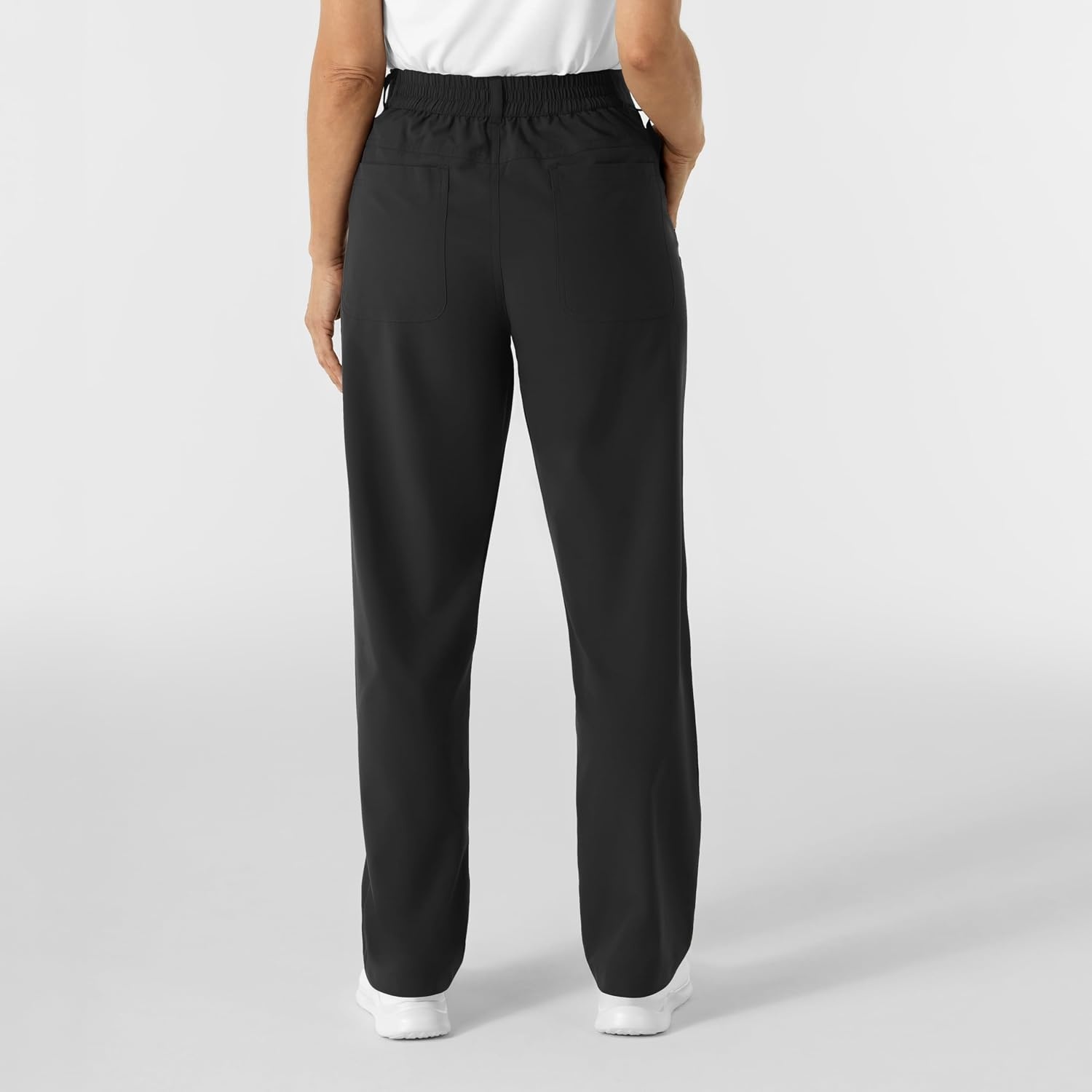 image:imageWink Womens Womens Scrub Chino PantBlack