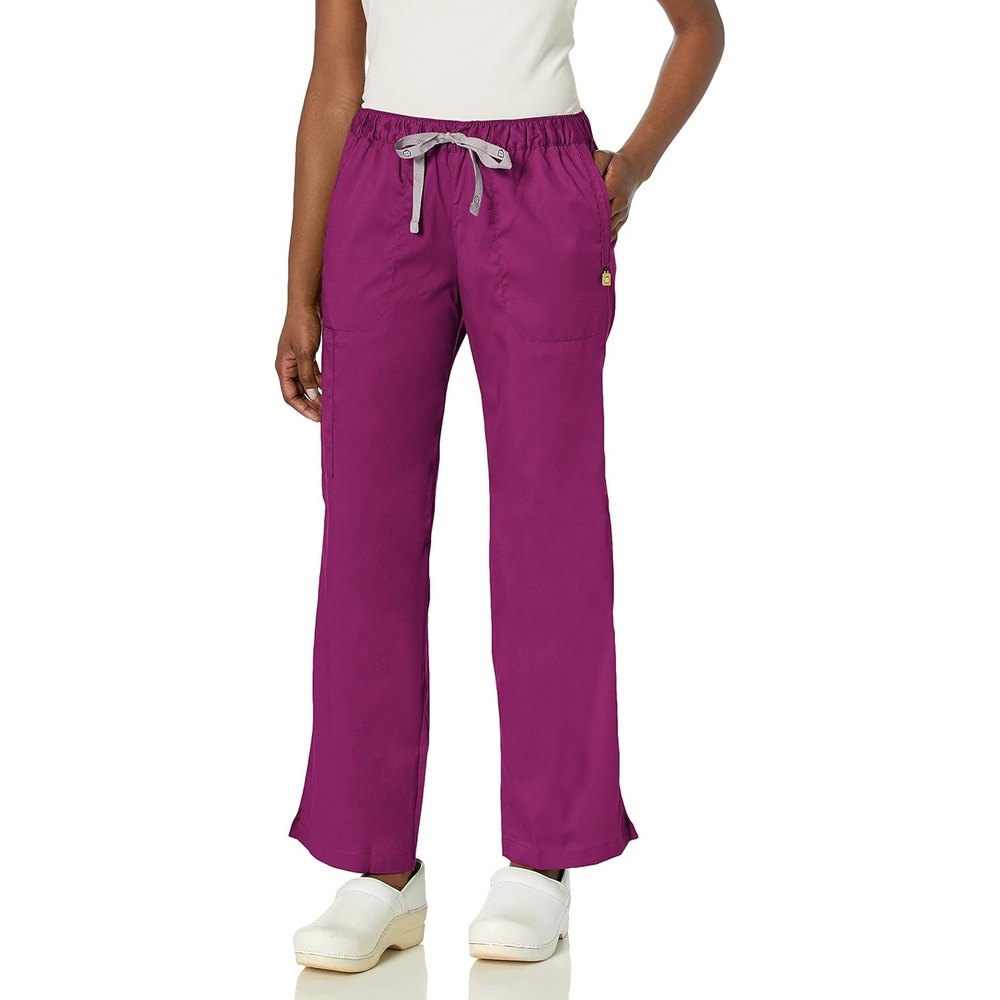 image:imageWINK Womens Logan Elastic Waist PantWine