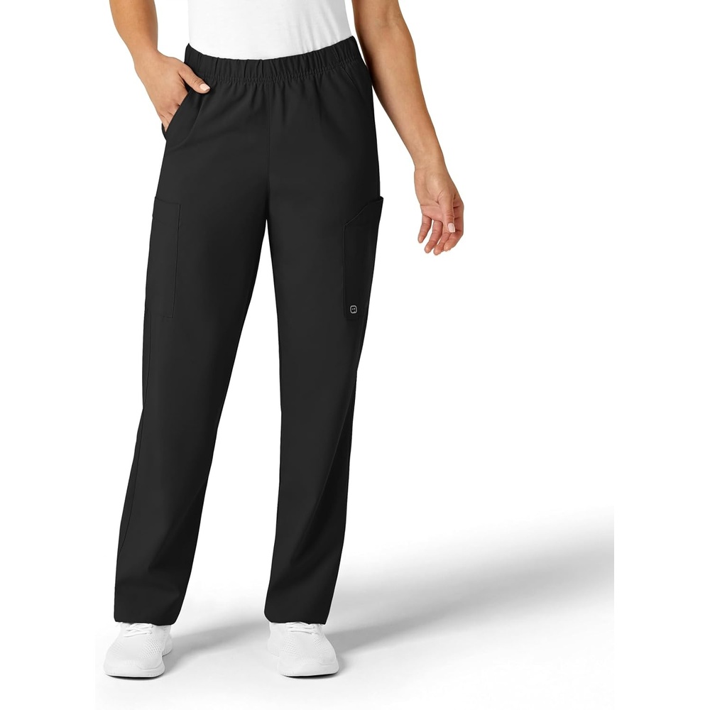 image:imageWink W123 Unisex MultiCargo Scrub PantBlack