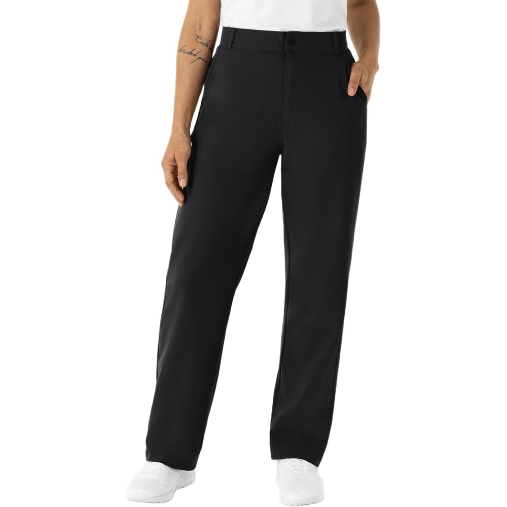 image:imageWink Womens Womens Scrub Chino PantBlack