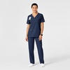 Wink W123 Unisex Multi-Cargo Scrub Pant(Navy)