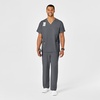 Wink W123 Unisex Multi-Cargo Scrub Pant(Pewter)