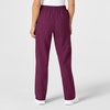 Wink W123 Unisex Multi-Cargo Scrub Pant(Wine)