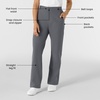 Wink Women’s Women’s Scrub Chino Pant(Pewter)