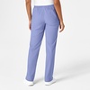 WonderWink W123 Women’s Drawstring Scrub Pant — Ceil Blue, 2X Small Petite