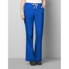 WINK WonderWORK Women’s Flare Leg Scrub Pant, Royal, 5XL