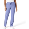 WonderWink W123 Women’s Drawstring Scrub Pant — Ceil Blue, 2X Small Petite