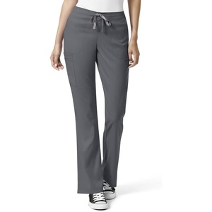 Wink Womens Moderate Flare Cargo Pant(Pewter)