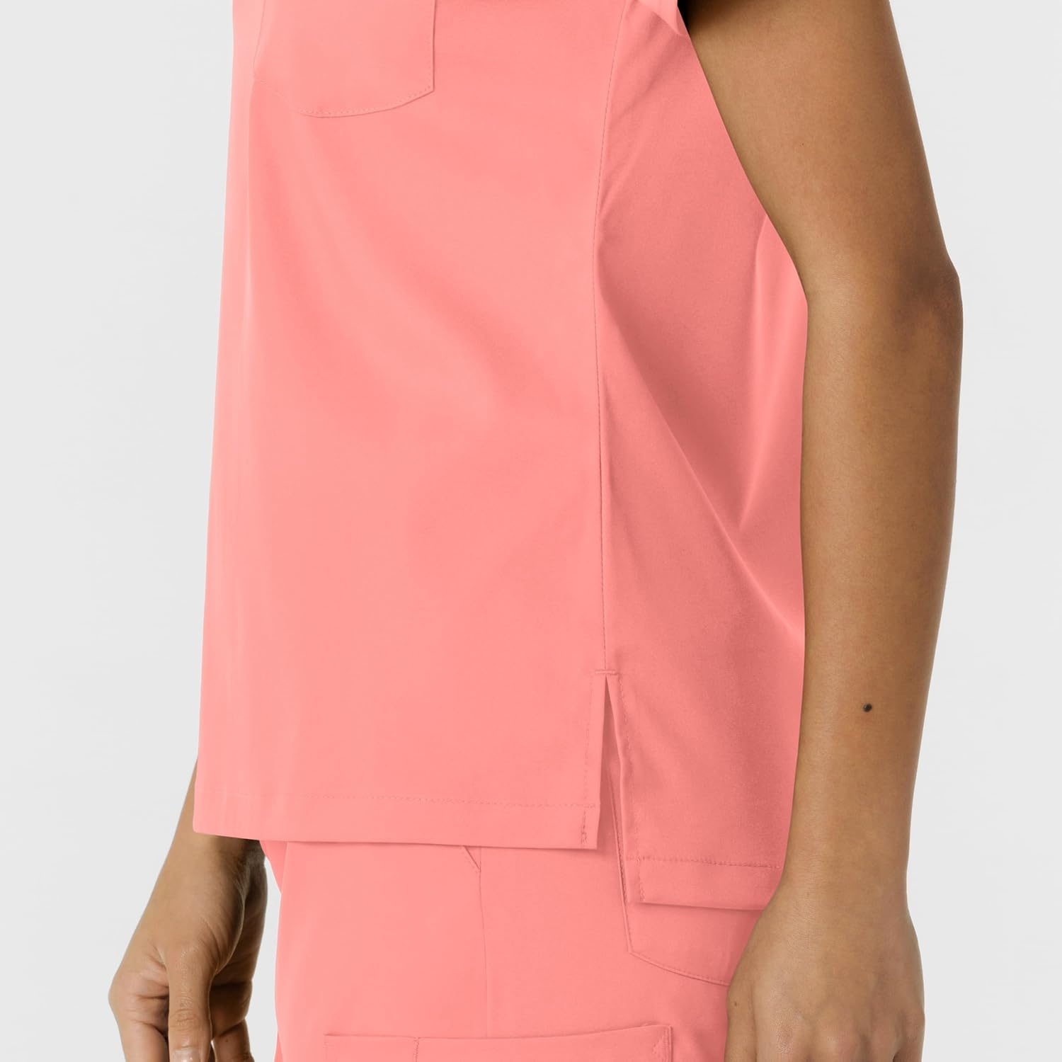 image:imageWink Scrubs for Women Boundless Classic Tee with 1 PocketParadise Pink