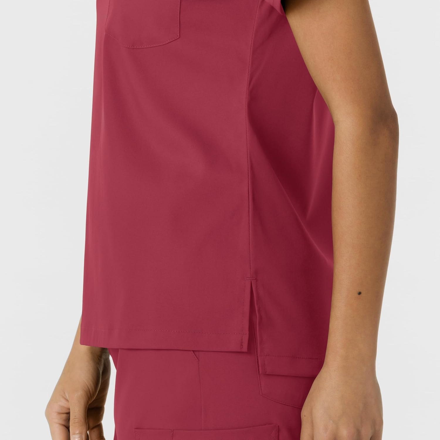 image:imageWink Scrubs for Women Boundless Classic Tee with 1 PocketRuby