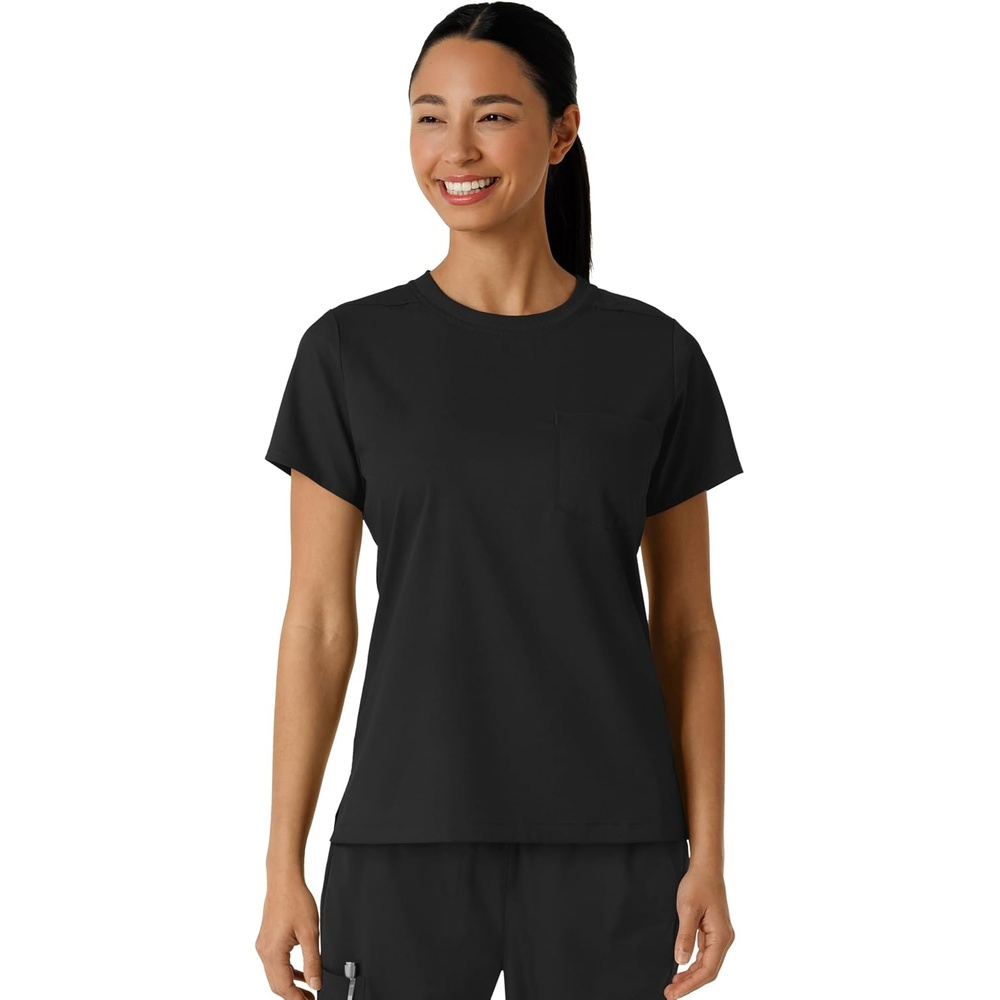 image:imageWink Scrubs for Women Boundless Classic Tee with 1 PocketBlack