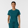 Wink Scrubs for Women, Boundless, Classic Tee with 1 Pocket(Caribbean)