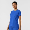 Wink Scrubs for Women, Boundless, Classic Tee with 1 Pocket(Royal)