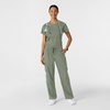 Wink Scrubs for Women, Boundless, Classic Tee with 1 Pocket(Sage)