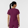 Wink Scrubs for Women, Boundless, Classic Tee with 1 Pocket(Wine)