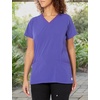 WonderWink Women’s Women’s Flex Back V-Neck Scrub Top(Grape)