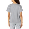 WonderWink Women’s Women’s V-Neck Scrub Top(Grey)