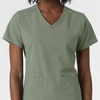 WonderWink Women’s Women’s V-Neck Scrub Top(Sage)