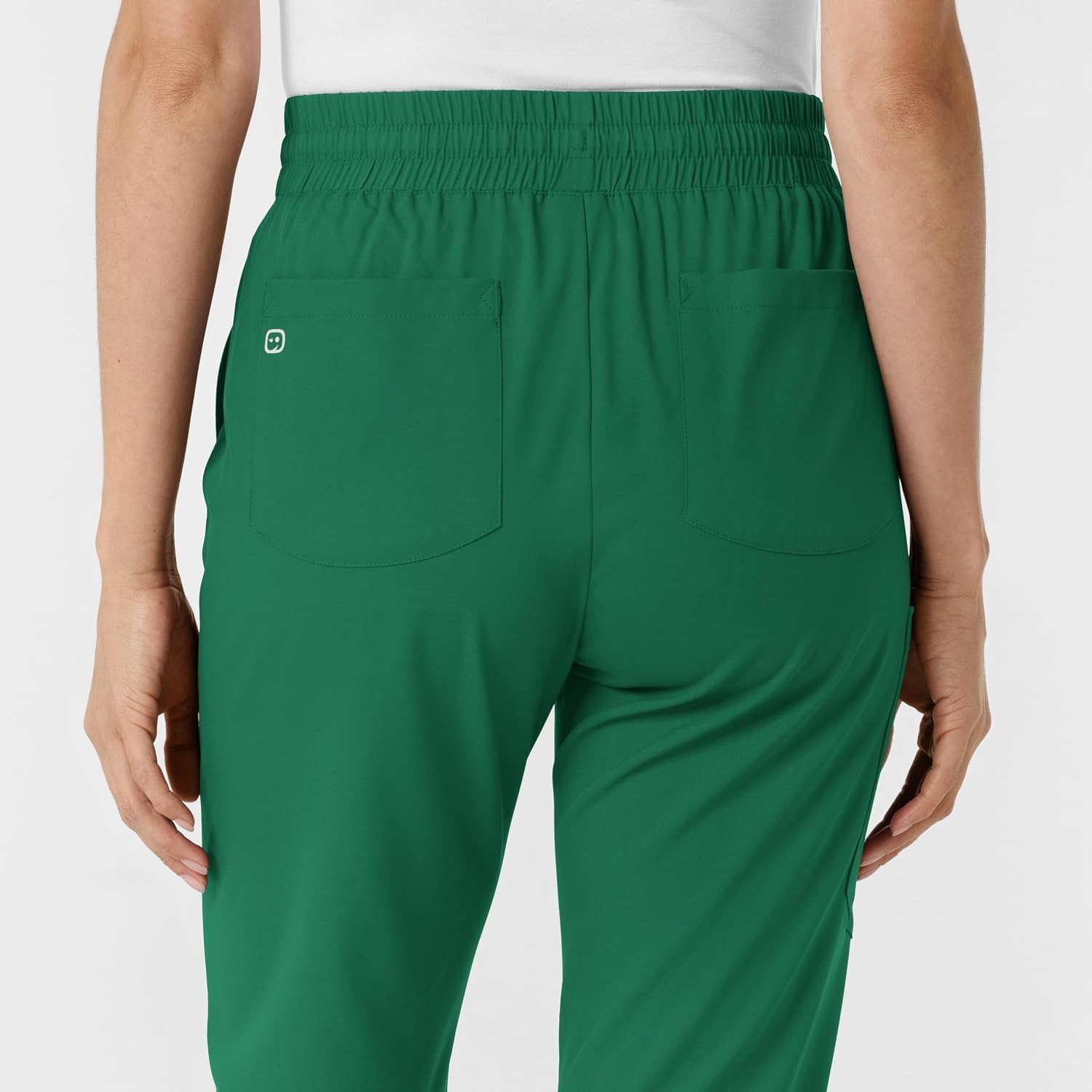 image:imageWINK Boundless Womens Bootcut Scrub Pant Womens Scrub Pant Teal Mid RiseHunter