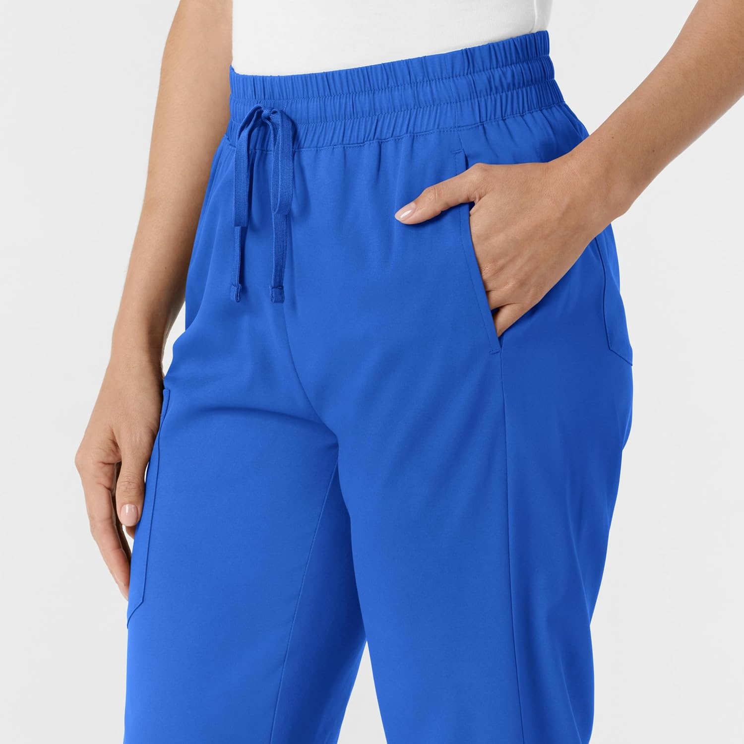image:imageWINK Boundless Womens Bootcut Scrub Pant Womens Scrub Pant Teal Mid RiseRoyal