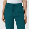 WINK Boundless Women’s Bootcut Scrub Pant | Womens Scrub Pant Teal Mid Rise(Caribbean)