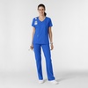 WINK Boundless Women’s Bootcut Scrub Pant | Womens Scrub Pant Teal Mid Rise(Royal)