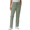 WINK Boundless Women’s Bootcut Scrub Pant | Womens Scrub Pant Teal Mid Rise(Sage)