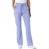WINK Boundless Women’s Bootcut Scrub Pant | Womens Scrub Pant Teal Mid Rise(Ceil Blue)