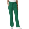 WINK Boundless Women’s Bootcut Scrub Pant | Womens Scrub Pant Teal Mid Rise(Hunter)