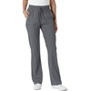 WINK Boundless Women’s Bootcut Scrub Pant | Womens Scrub Pant Teal Mid Rise(Pewter)