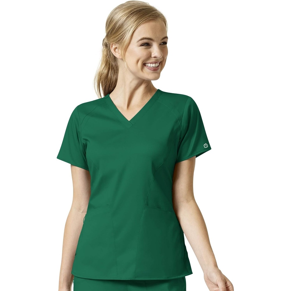 image:imageWink PRO Womens 4 Pocket VNeck Scrub TopHunter