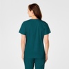 WINK WonderWORK Women’s Mock Wrap Scrub Top(Caribbean)