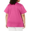 WINK WonderWORK Women’s Mock Wrap Scrub Top(Fuchsia)