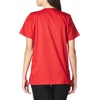 WINK WonderWORK Women’s Mock Wrap Scrub Top(Red)