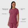 Wink PRO Women’s 4 Pocket V-Neck Scrub Top(Carnation)