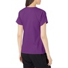 Wink PRO Women’s 4 Pocket V-Neck Scrub Top(Eggplant)