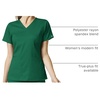 Wink PRO Women’s 4 Pocket V-Neck Scrub Top(Hunter)
