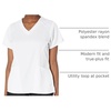 Wink PRO Women’s 4 Pocket V-Neck Scrub Top(White)