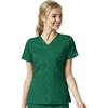 Wink PRO Women’s 4 Pocket V-Neck Scrub Top(Hunter)