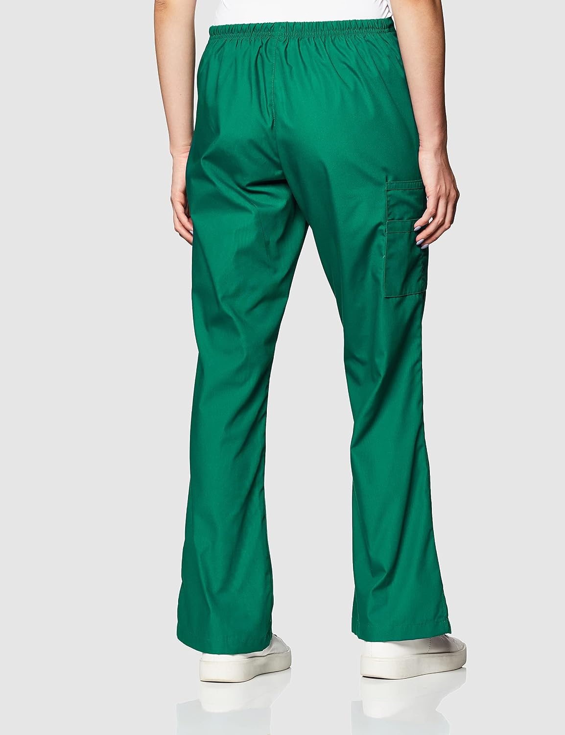 image:imageWINK PRO Womens Moderate Flare Leg Cargo Scrub PantHunter Green