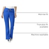 WINK PRO Women’s Moderate Flare Leg Cargo Scrub Pant(Royal)