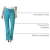 WINK PRO Women’s Moderate Flare Leg Cargo Scrub Pant(Teal Blue)