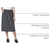 WINK WonderWORK Women’s Pull On Cargo Skirt(Pewter)
