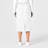WINK WonderWORK Women’s Pull On Cargo Skirt(White)