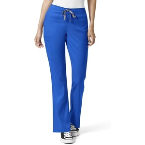WINK PRO Women’s Moderate Flare Leg Cargo Scrub Pant(Royal)