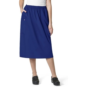WINK WonderWORK Women’s Pull On Cargo Skirt(Galaxy Blue)