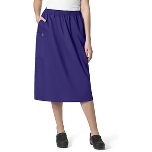 WINK WonderWORK Women’s Pull On Cargo Skirt(Grape)