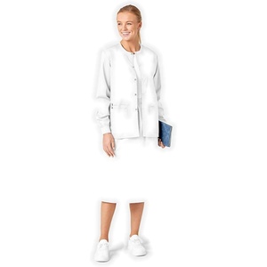 WINK WonderWORK Women’s Pull On Cargo Skirt(White)